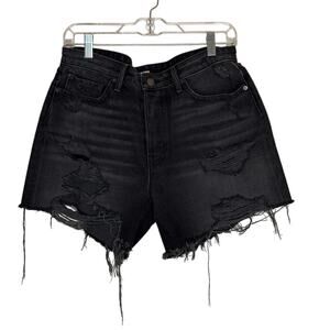 GRLFRND Jourdan Tomboy Short Debauched Cotton Black size 29
